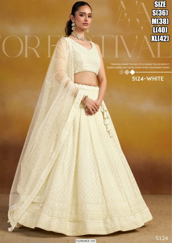 Bridal Wedding Designer Lehenga Choli For Women With High Quality Embroidery Work