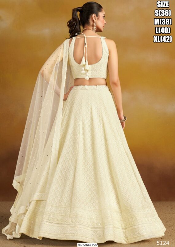 Bridal Wedding Designer Lehenga Choli For Women With High Quality Embroidery Work