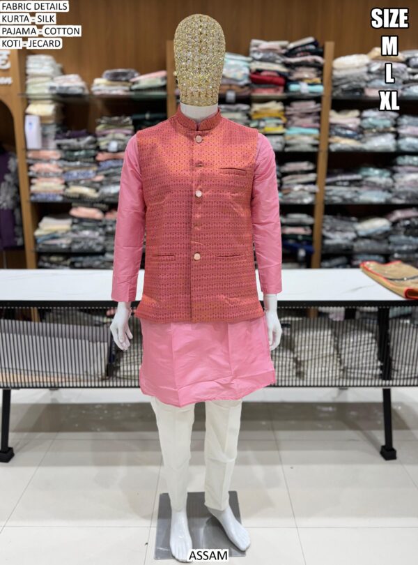 Presenting Functions And Party Wear Kurta, Pyjama And Koti Collection For Men