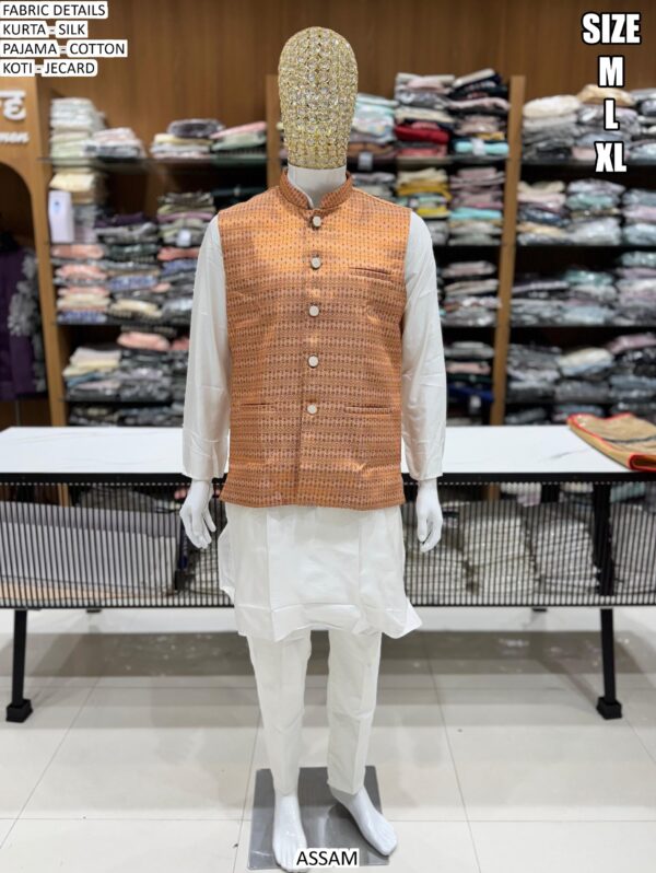 Presenting Functions And Party Wear Kurta, Pyjama And Koti Collection For Men