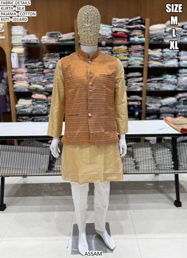 Presenting Functions And Party Wear Kurta, Pyjama And Koti Collection For Men