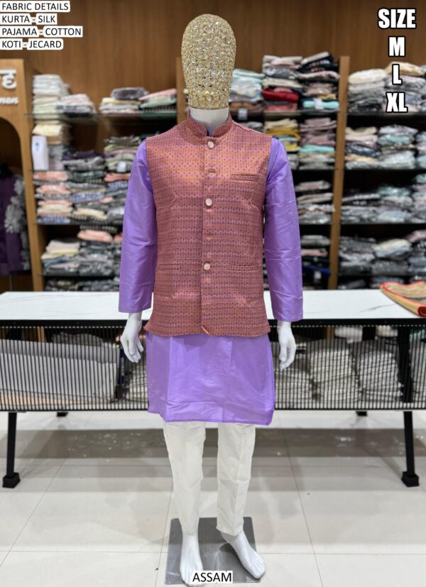 Presenting Functions And Party Wear Kurta, Pyjama And Koti Collection For Men