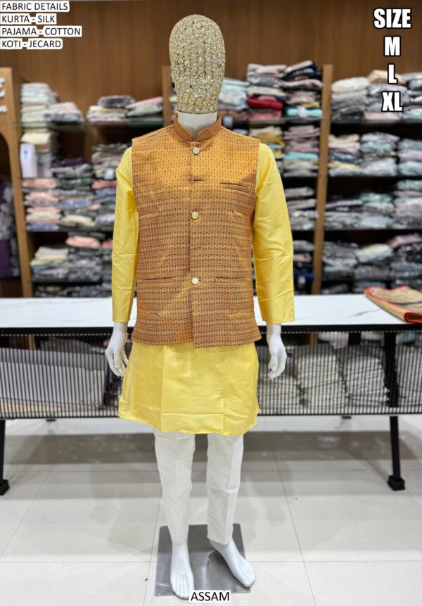 Presenting Functions And Party Wear Kurta, Pyjama And Koti Collection For Men