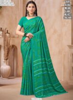 The Latest Collection Of Regular Wear Crape Silk Sarees In Various Prints