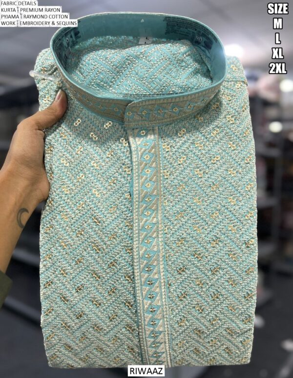 Presenting New Exclusive Premium Rayon Festival Wear Kurta And Pyjama Collection 2025