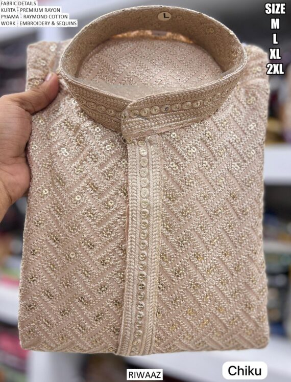 Presenting New Exclusive Premium Rayon Festival Wear Kurta And Pyjama Collection 2025