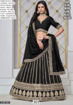 Bridesmaids Style Designer Art Silk Wedding Wear Lehenga Choli Collection