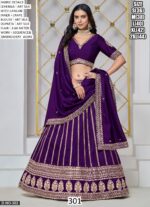 Bridesmaids Style Designer Art Silk Wedding Wear Lehenga Choli Collection