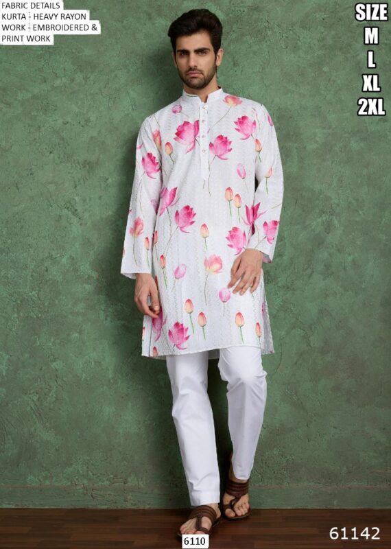 New Super Trending Designer Festival Wear Only Kurtas For Men