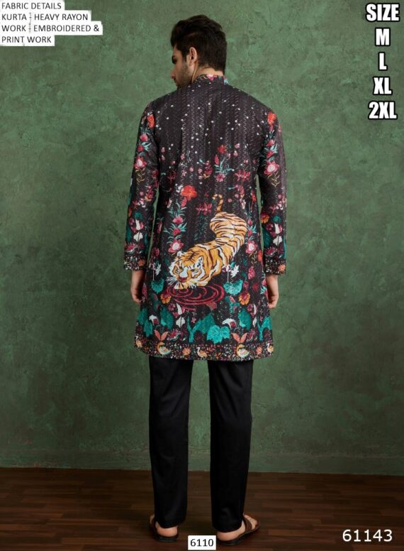 New Super Trending Designer Festival Wear Only Kurtas For Men