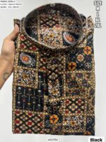 Five Premium Men's Wear Only Kurta In Heavy Rayon With Foil Work