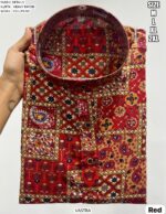 Five Premium Men's Wear Only Kurta In Heavy Rayon With Foil Work