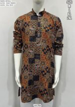 Five Premium Men's Wear Only Kurta In Heavy Rayon With Foil Work
