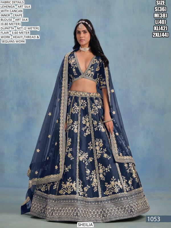 Indian Wedding Wear Heavy Designer Bridal Lehenga Choli Collection 2025