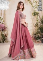 A Designer Semi-Stitched Georgette Lehenga Choli Collection For Weddings