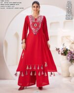 Refresh Your Wardrobe With This Stylish Thread And Mirror Work Kurta Sets