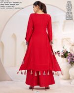 Refresh Your Wardrobe With This Stylish Thread And Mirror Work Kurta Sets