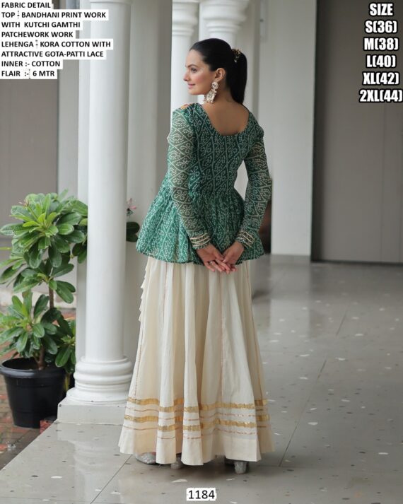 Add A Touch Of Elegance To Your Navratri Celebrations With This Stunning Lehenga Sets From The Navratri Series 1184