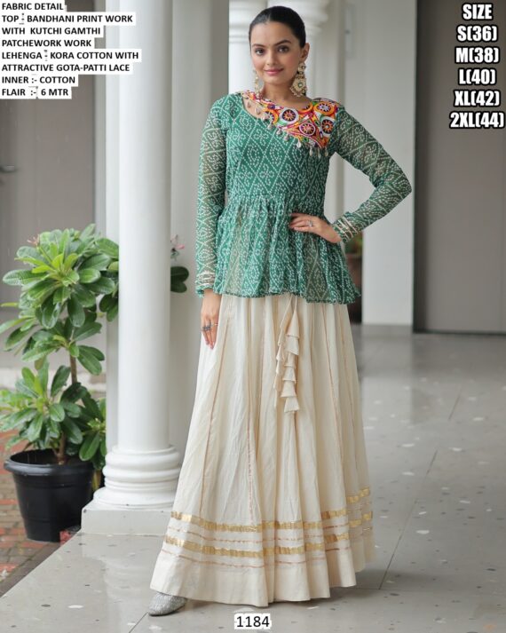 Add A Touch Of Elegance To Your Navratri Celebrations With This Stunning Lehenga Sets From The Navratri Series 1184