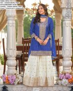 Seerat Chinon Digital Printed With Embroidered Festive Wear Salwar Kameez (Readymade Suits)