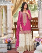 Seerat Chinon Digital Printed With Embroidered Festive Wear Salwar Kameez (Readymade Suits)