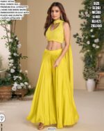 Bold Colour Readymade Partywear Three Piece Indo-Western Sets With Contemporary Charm