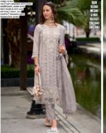 Femina-3 Colour Edition Beautiful Embroidered Festival Wear Organza Salwar Suits