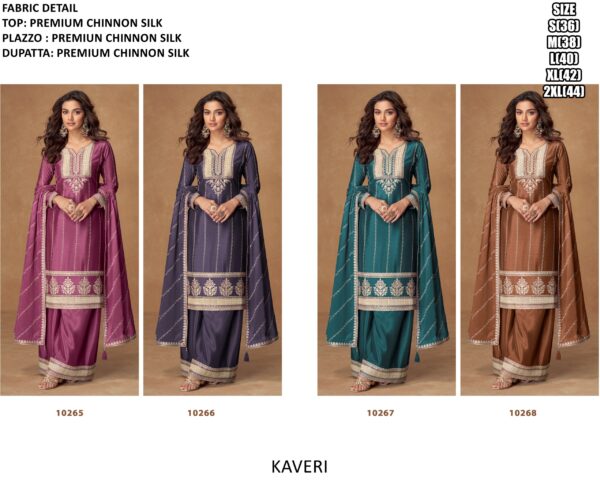 Premium Chinon Silk Ready To Wear Salwar Kameez For This Festive Season