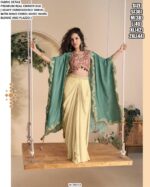 New Catalogue Wonaya Chinon Silk Party Wear Readymade Indo-Western Collection