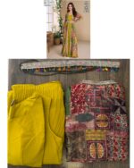 Party Look Exclusive Designer Indo-Western Style Jacket With Gown Collection