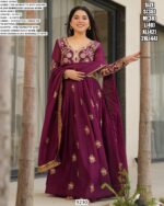 Star Georgette Sequence Designer Heavy Party Wear Gown With Dupatta