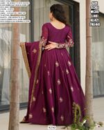Star Georgette Sequence Designer Heavy Party Wear Gown With Dupatta