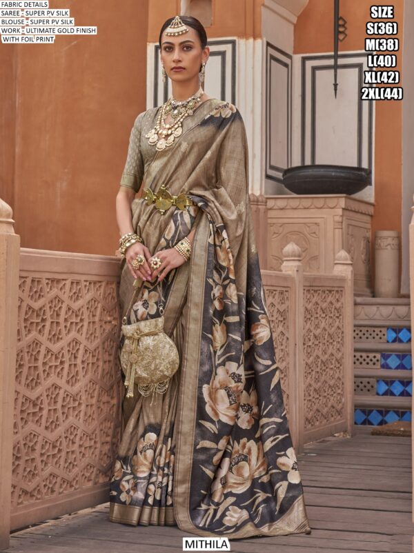 Mithila Catalogue Exclusive Designer Heavy Silk Wedding Wear Saree Collection
