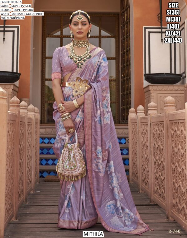 Mithila Catalogue Exclusive Designer Heavy Silk Wedding Wear Saree Collection