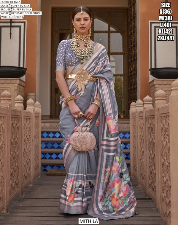 Mithila Catalogue Exclusive Designer Heavy Silk Wedding Wear Saree Collection