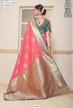 Festive Wear Soft Silk Weaving Sarees With Beautiful Banarasi Designs