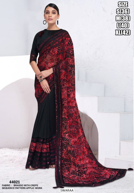 Glam Up For The Evening With Our Dazzling Party Wear Saree Collection