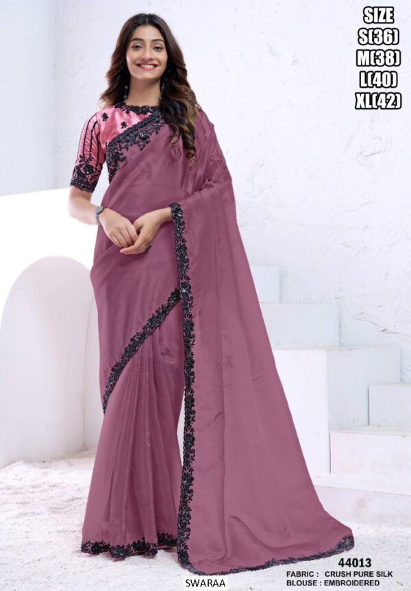 Glam Up For The Evening With Our Dazzling Party Wear Saree Collection
