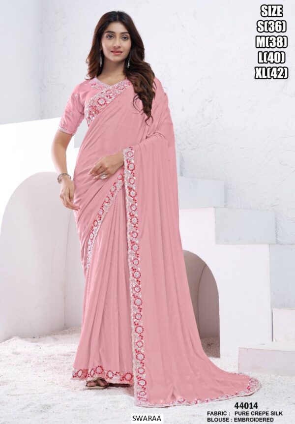 Glam Up For The Evening With Our Dazzling Party Wear Saree Collection