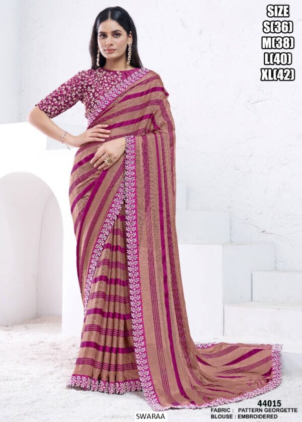 Glam Up For The Evening With Our Dazzling Party Wear Saree Collection
