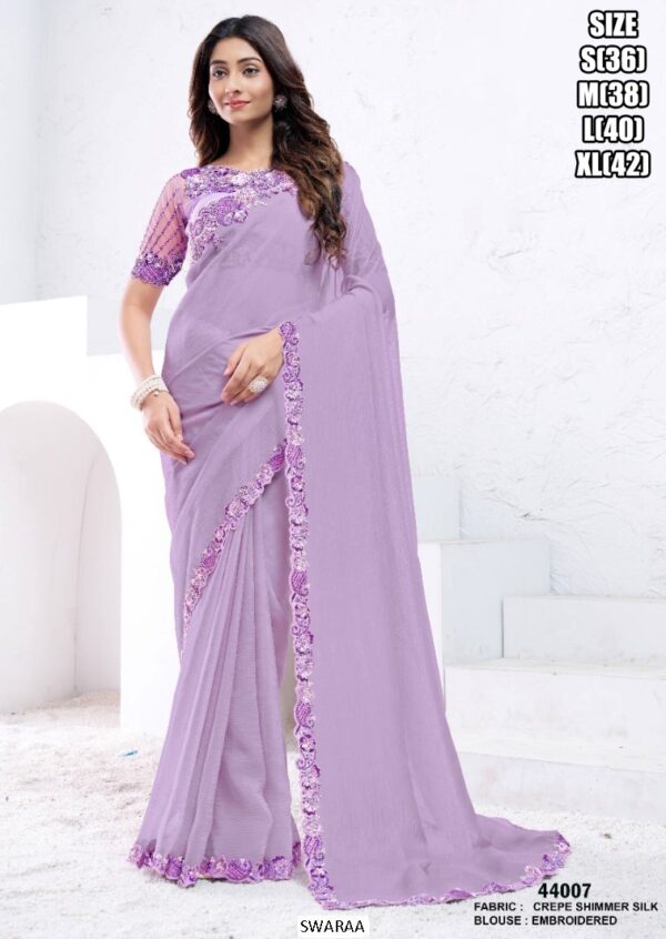 Glam Up For The Evening With Our Dazzling Party Wear Saree Collection