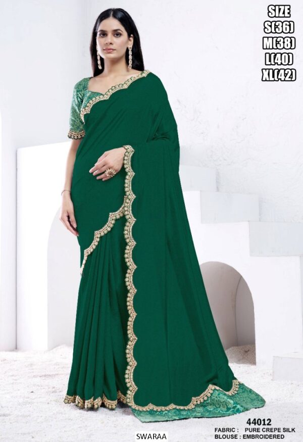 Glam Up For The Evening With Our Dazzling Party Wear Saree Collection