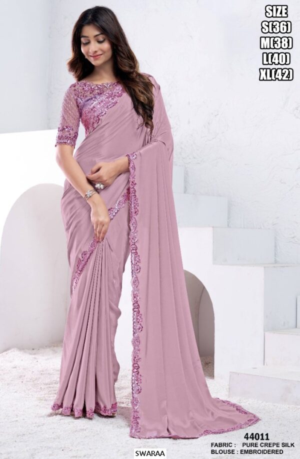 Glam Up For The Evening With Our Dazzling Party Wear Saree Collection