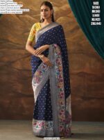 Reflect Timeless Elegance With This Munga Silk Traditional Designer Wedding Sarees