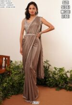 We Showcases A357 Party Look Aesthetic One Minute Saree Collection