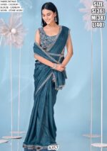We Showcases A357 Party Look Aesthetic One Minute Saree Collection