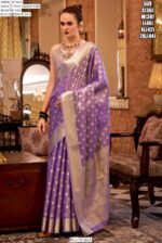Presents This Enchanting Collection Of Aesthetic Zari Tissue Handloom Weaving Silk Sarees