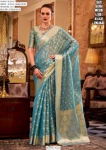Presents This Enchanting Collection Of Aesthetic Zari Tissue Handloom Weaving Silk Sarees