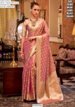 Presents This Enchanting Collection Of Aesthetic Zari Tissue Handloom Weaving Silk Sarees