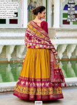 Presenting A Latest Patola Printed Lehenga Choli For Festive Season To Charm Your Look!